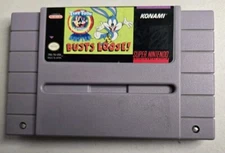 Tiny Toon Adventures Buster Busts Loose Super Nintendo SNES Cart Authentic EUC