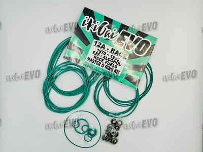 #ad #ad i EVO VITON RACE 12A Rotary WATER RETENTION SEAL KIT OIL CONTROL O Rings Mazda AU $285.00