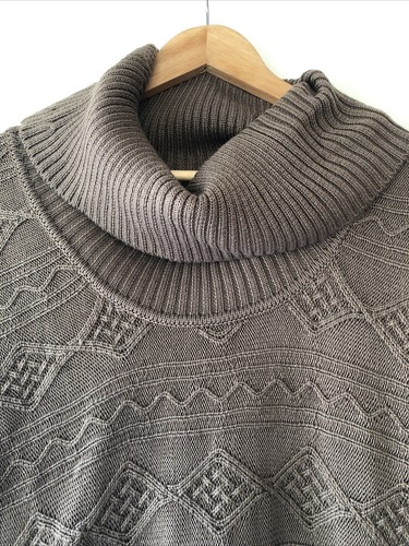 CALVIN KLEIN Womens Knit Roll Neck Jumper Dress DTYLE CD0X1HF6 SIZE S NEW BNWT - Picture 5 of 18