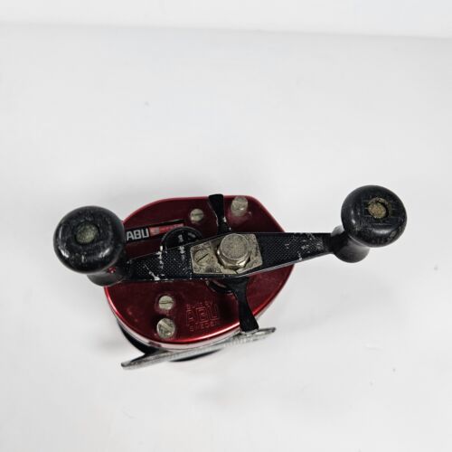 Abu Garcia Ambassadeur 1000 Angelrolle Bait Caster Casting Reel Rot Abu Schweden - Bild 11 von 17