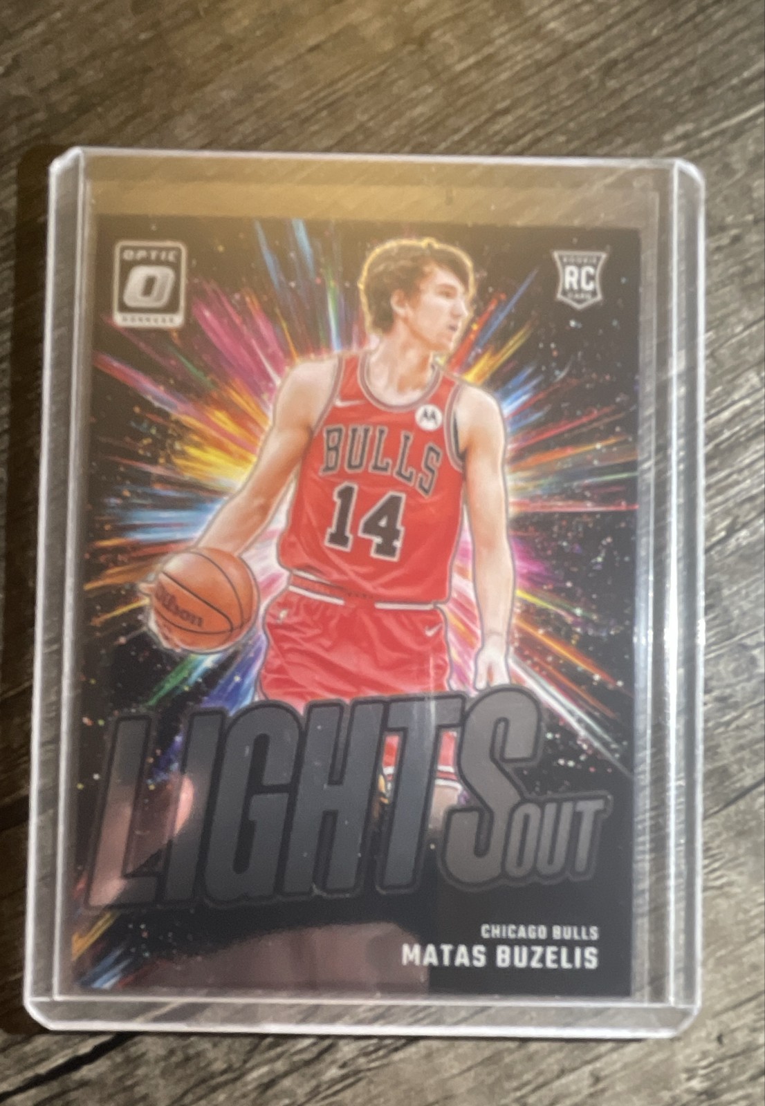 2024-25 Panini Donruss Optic - Lights Out Matas Buzelis #6 (RC)