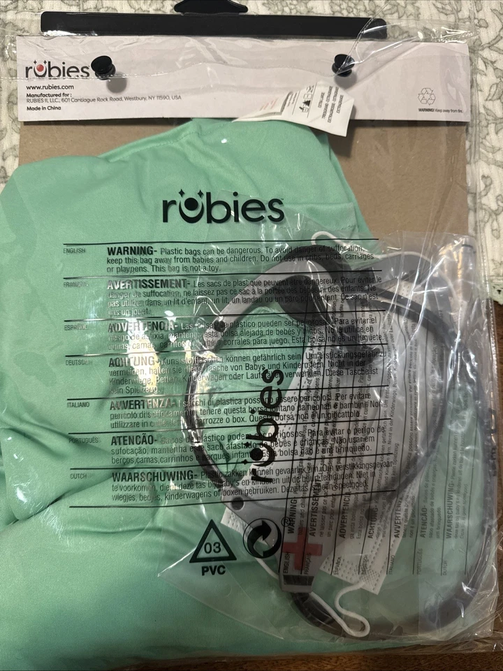 Disfraz de Doctor Cirujano Adulto Talla Única Se Ajusta a la mayoría por Rubíes Juegos de rol Foto 4 de 4