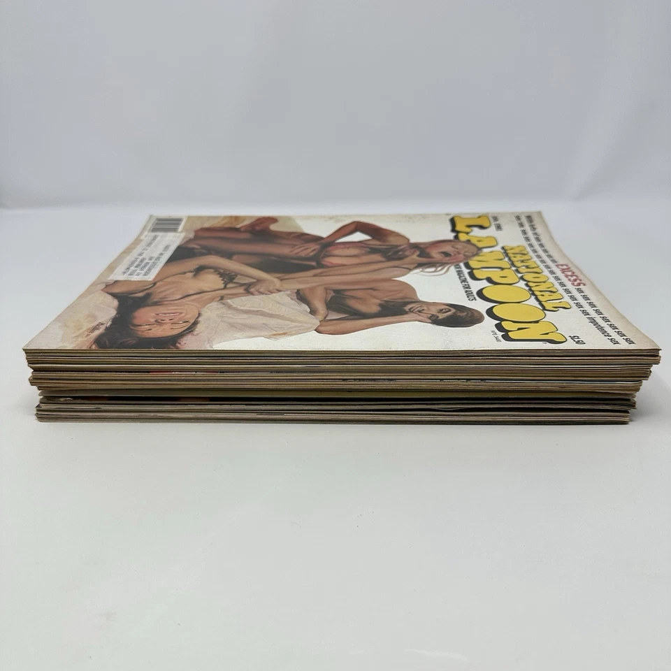 1981 National Lampoon журнал лот из 11 пропавших июня - Изображение 3 из 4