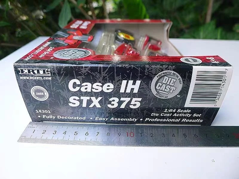 ERTL 1:64 CASE IH STX 375 tracked tractor farming vehicle model - Image 4 of 4