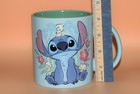 Disney Lilo and Stitch Silver Buffalo Blue Floral Ducks Ceramic Coffee Mug Cup 2 — photo 5