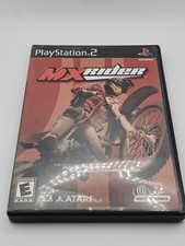 MXRider (Sony PS2 PlayStation 2, 2001) Black label Tested Works Resurfaced Disc