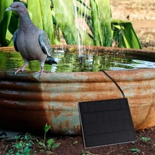  Solar Water Pump Feature Garden Fountain Power Submersible Panel
