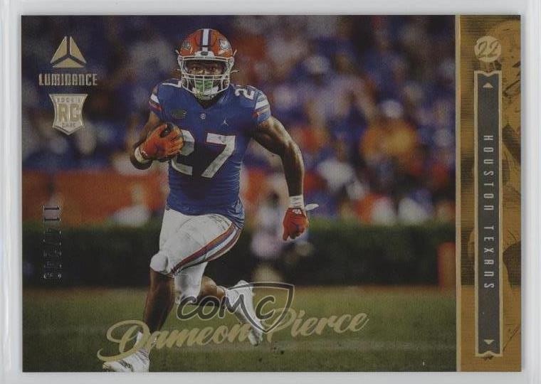 2022 Panini Luminance Rookie Gold /249 Dameon Pierce #184 0u9t