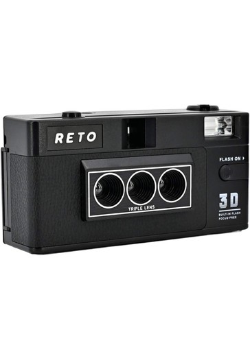 New in Box - RETO 3D Classic RETO3D Stero 35mm Film Camera - Picture 3 of 8