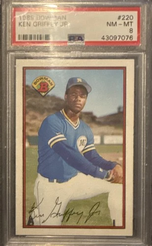 1989 Bowman Ken Griffey Jr. #220 PSA 8