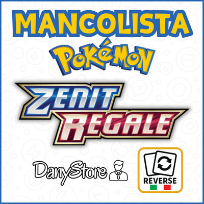 Pokemon ZENIT REGALE CRZ Mancolista Karten V REVERSE HOLO ITA NM zur Auswahl