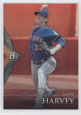 2014 Bowman Platinum Ruby Matt Harvey #16 0b3