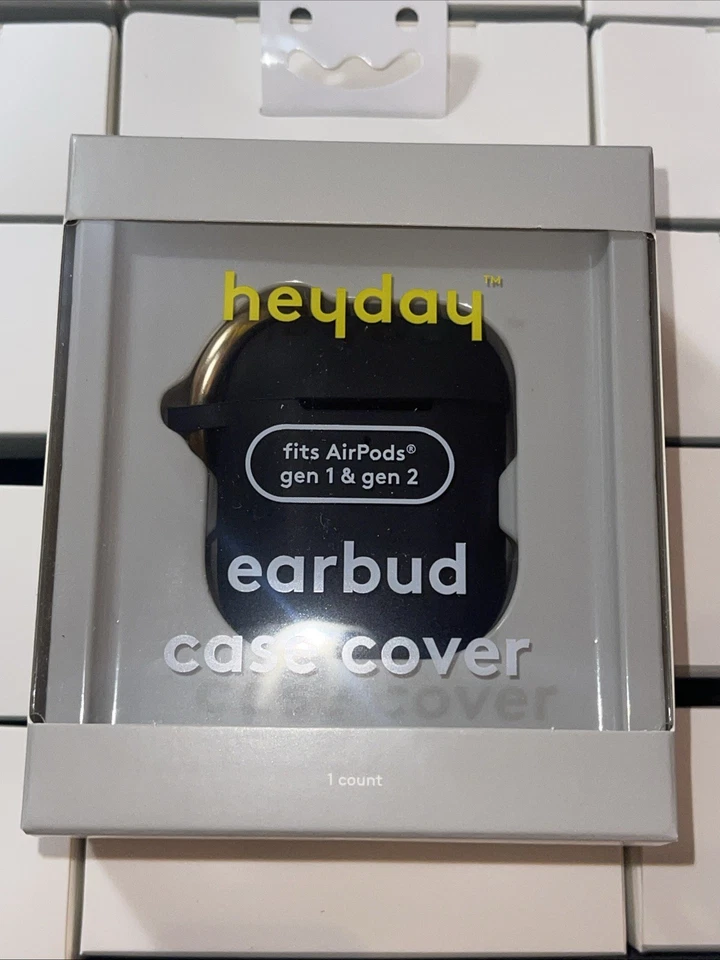 Lot Of (18) Heyday Earbud Case Covers For Airpod Gen 1 & 2 Black - New In Boxes! - Image 2 of 4