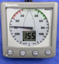 Raymarine ST60+ Wind SeaTalk Instrument Display Head Raytheon A22005-P