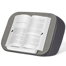 Lap Beanbag Pillow Stand, Hands-Free Book Holder for Reading Kindle & E-Readers