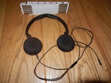 Skullcandy Lowrider On Ear 40mm Wired Headphones Foldable Black w/ Chrome Skulls