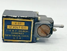 A.C. Gilbert V-37 12 Volt Motor - Wartime Military Production