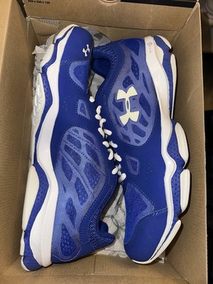 TAMPA BAY LIGHTNING PLAYER ISSUED SNEAKERS UNDER ARMOUR MICRO G PULSE Sz 12.5 US