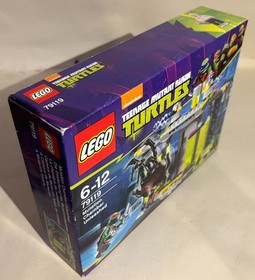 LEGO 79119 79115 Mutation Chamber Unleashed Van Takedown Ninja Turtles Sealed