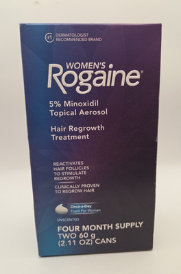 Women's Rogaine Four Month Supply (Expires 9/2026)