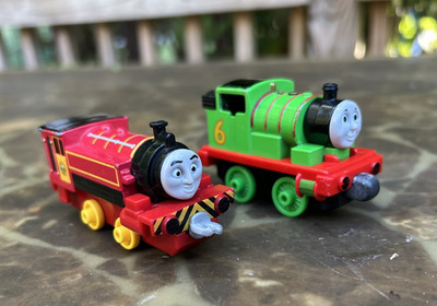 Lot of 2Thomas The Train & Friends Percy & Victor Metal Diecast Gullane