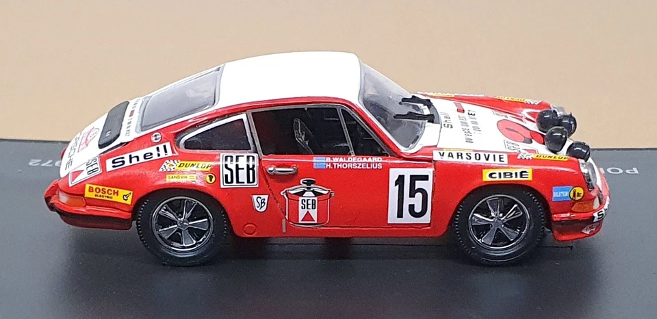 Eagle's Race 1/43 Scale 1041 - Porsche 911 S #15 Monte Carlo Rally 1972 — 第 3/4 张图片