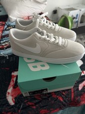 Nuevos zapatos para hombre 6y Nike SB Check CNVS hueso claro/blanco