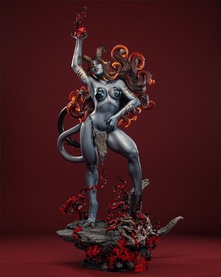 Hell Sonja_Fan Art/Statue Fully Painted(Made to order)