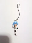 Neon Genesis Evangelion figure strap key chain Rei Ayanami Japan anime z q19