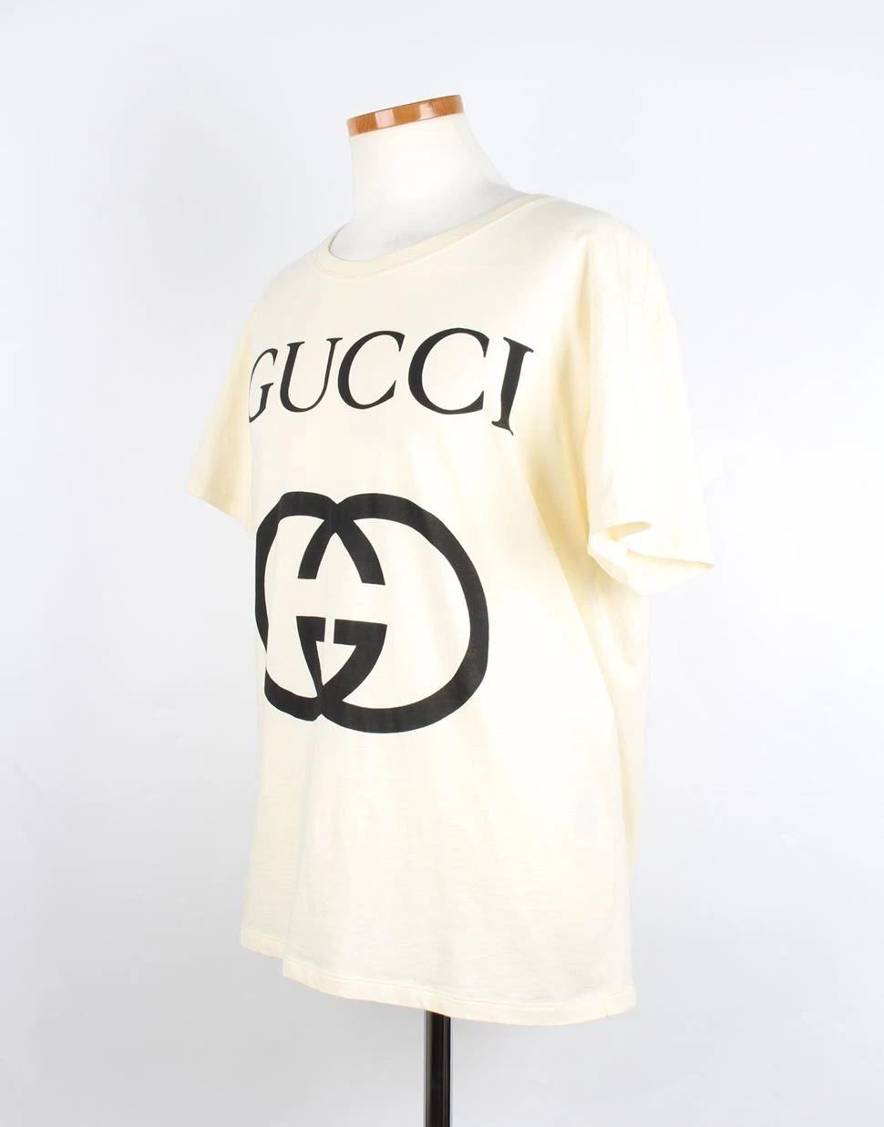 T shirt Gucci con logo ad incastro 12345 71237815