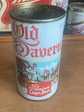 Old Tavern Flat top beer can Warsaw Brewing Co  Warsaw IL Old Vintage