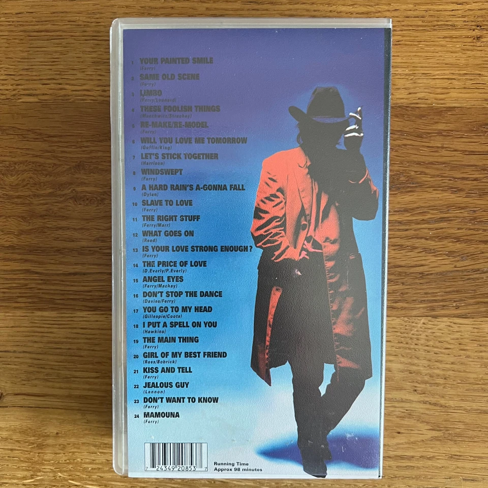 BRYAN FERRY + ROXY MUSIC, Video Collection, VHS Video, 1995, 98 Minuten - Bild 2 von 3