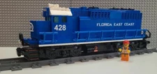 Custom Train Florida East Coast GP40 Engine -Please Read Item Description-