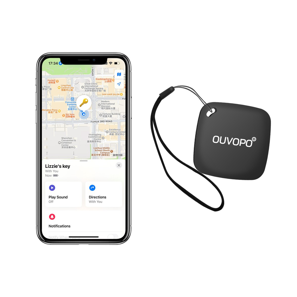 よーしツル AirTag Smart Bluetooth Child Location Finder Tracking Device NEW