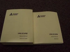 1995 Mitsubishi Eclipse Shop Service Repair Manual RS GS GS-T GSX Turbo