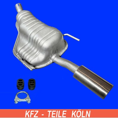 ENDSCHALLDÄMPFER Opel Astra H Twintop 1.8 (103 KW) Auspuffanlage + Montagesatz