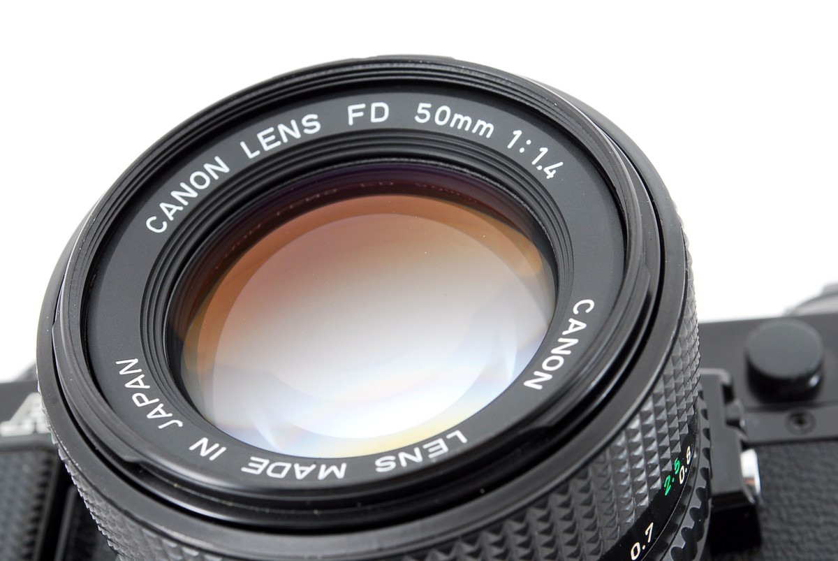 Exc] Canon AE-1 Program SLR Film Camera w/ New FD 50mm f1.4