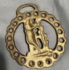 Vintage HORSE BRASS MEDALLION WARWICK BEAR Harness Decoration Ornament metal Art — photo 2