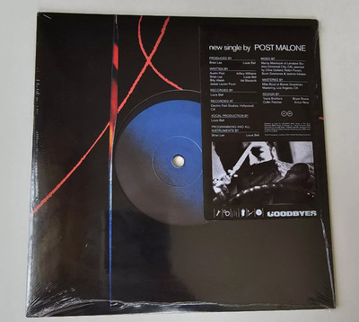 Post Malone feat. Young Thug  Goodbyes  rare, sealed vinyl single 7-inch 45rpm