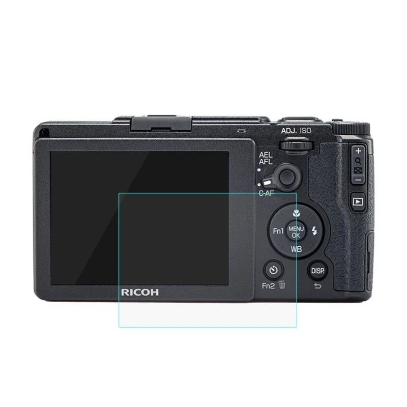 For Ricoh GR II Camera 2.5D 9H Hard Tempered Glass Film Screen Protector - Image 2 of 4
