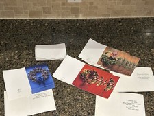 NEW LOT OF 22 HALLMARK VINTAGE WREATH CHRISTMAS GREETING CARDS WITH ENVELOPES