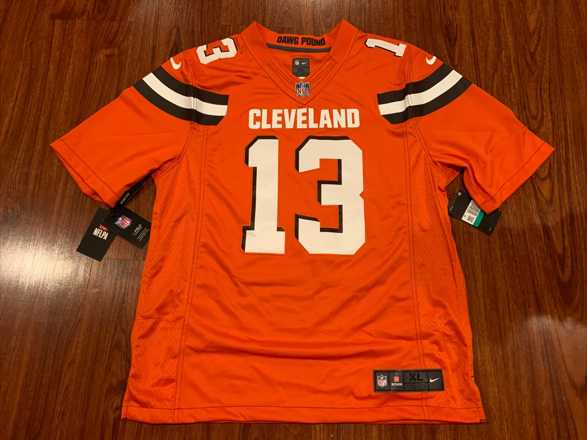 Cleveland Browns Odell Beckham Jr Nike Jersey YOUTH MEDIUM - Dawg Pound