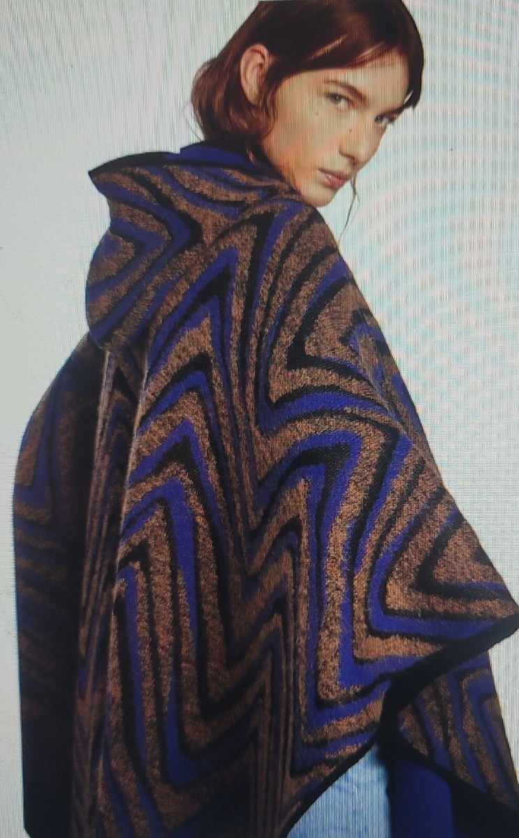 MISSONI コート ジグザグパターン LUXE $4200 Sold Out MISSONI Iconic Zig Zag Stripe Knit