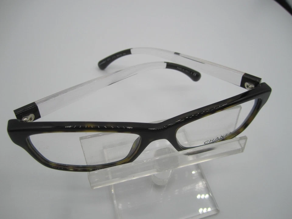 Очки женские CHANEL CH3274 черепаховые / прозрачные цвет 714 размер 53/16 - Изображение 3 из 3