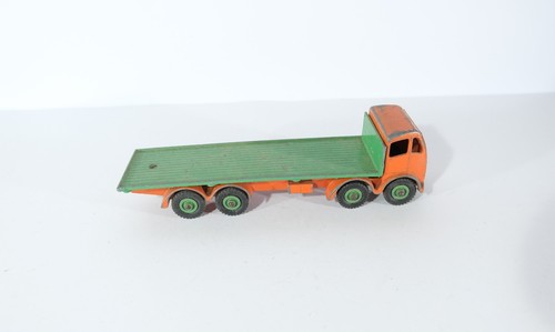 DINKY SUPERTOYS MODEL 902 FODEN FLAT TRUCK Diecast ORANGE VERSION Loose (A) N6 - Picture 5 of 7