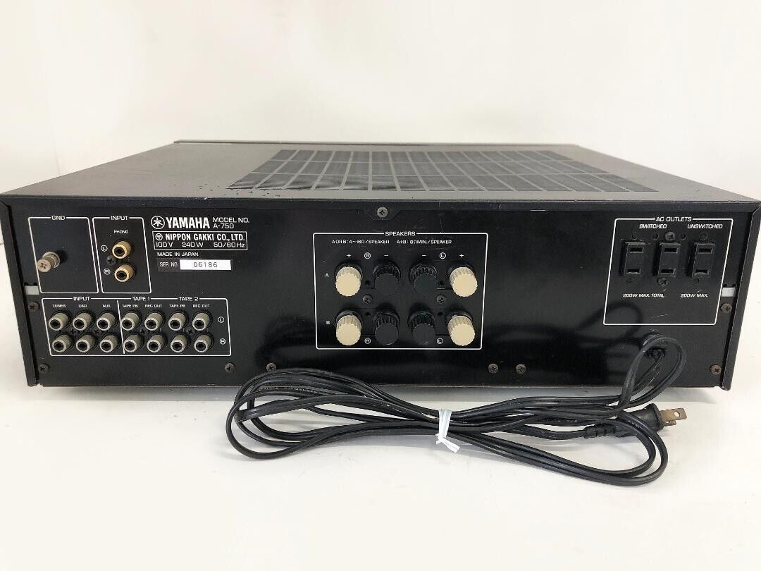 YAMAHA A-750 Integrated Amplifier 1983 used | eBay YAMAHA A-750 Integrated Amplifier 1983 used | eBay
