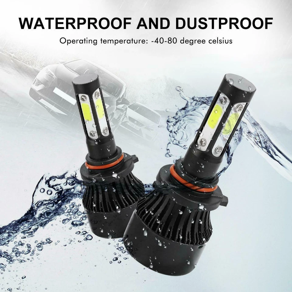 Para Toyota 4Runner 2003 2004 2005 - 6X Faro LED Alto/Bajo + Kit de faros antiniebla Foto 2 de 4