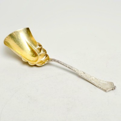 Tiffany and Co Persian Sterling Silver Gold Wash Cracker Scoop 