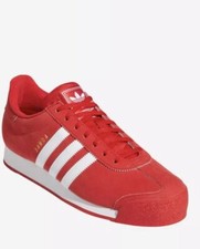 Adidas Samoa Scarlet - Size 6 FV4990 - Red White Sneaker - Gift For Her Him