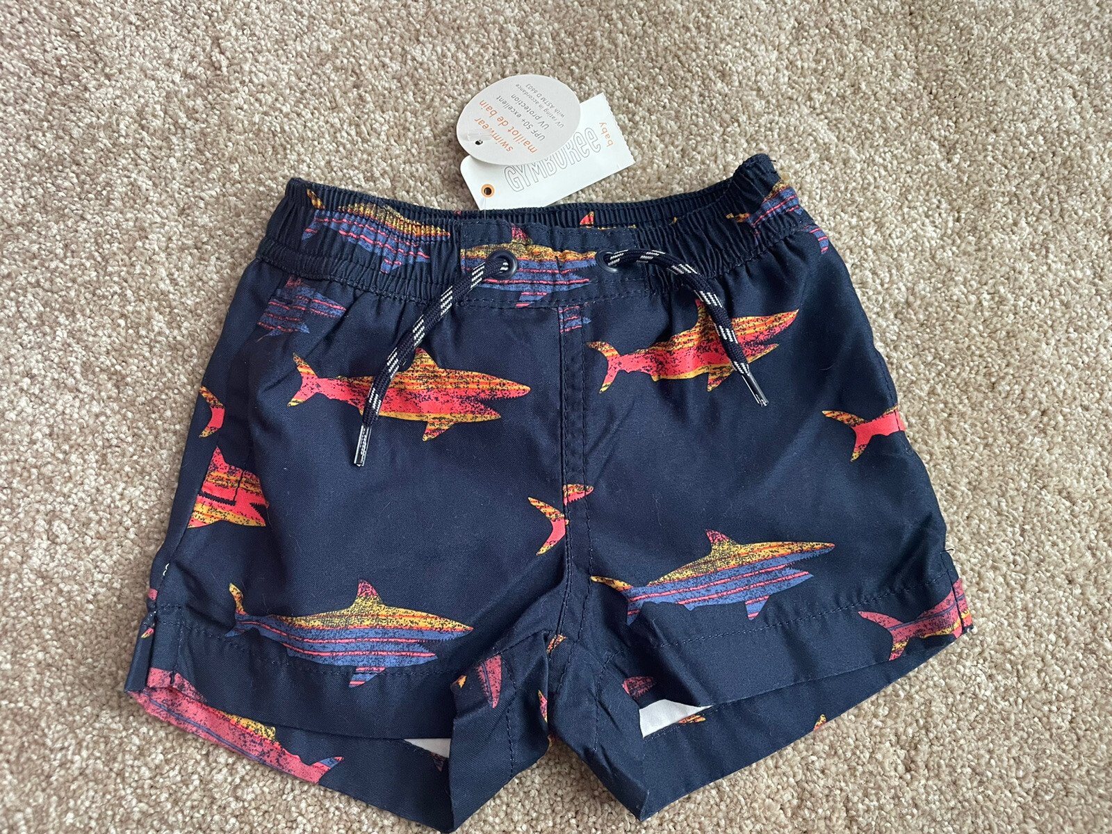 Gymboree baby shark swim shorts 36 months baby boy BNWT eBay